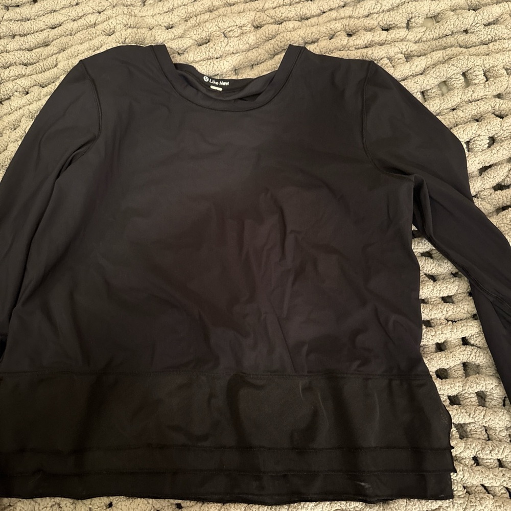 Black Long Sleeve Top
